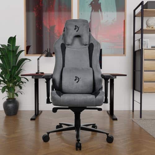 Chaise de Jeu Arozzi Large en Anthracite pour Confort Optimal