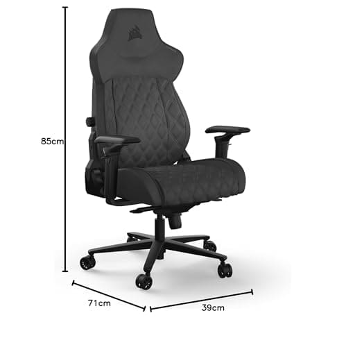 Chaise de Jeu Corsair Noir – Confort et Style Taille Unique
