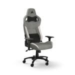 Chaise de Jeu Corsair T3 Rush en Acier Alliés - Grise et Blanche