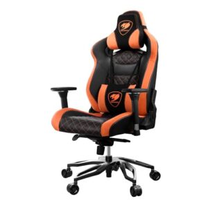 Chaise de Jeu Cougar Titan Pro Orange et Noir – Confort Premium