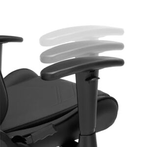 Chaise de Jeu DXRacer Prince L PF132 – Tissu Déperlant Noir