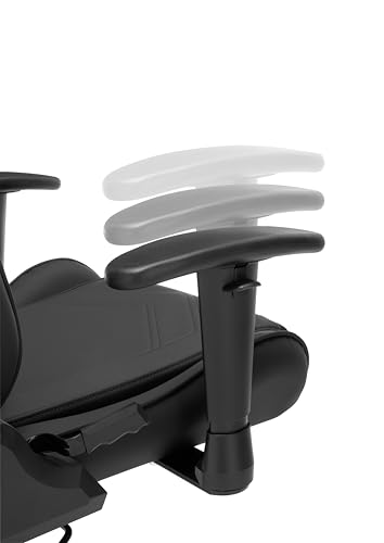 Chaise de Jeu DXRacer Prince L PF132 – Tissu Déperlant Noir
