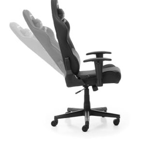 Chaise de Jeu DXRacer Prince L PF132 – Tissu Déperlant Noir