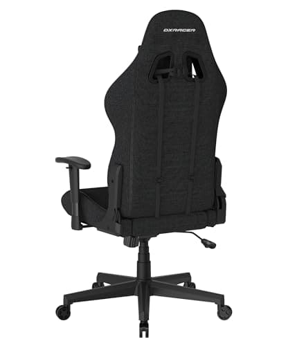 Chaise de Jeu DXRacer Prince L PF132 – Tissu Déperlant Noir