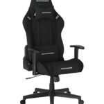 Chaise de Jeu DXRacer Prince L PF132 - Tissu Déperlant Noir