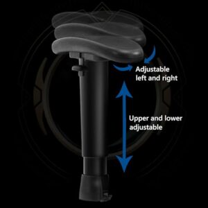 Chaise de Jeu Ergonomique IPSU avec Repose-Pieds et Support Lombaire