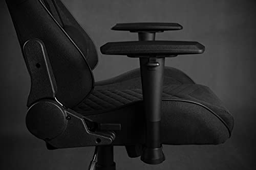 Chaise de Jeu Ergonomique SENSE7 Spellcaster avec Coussin Lombaire Noir