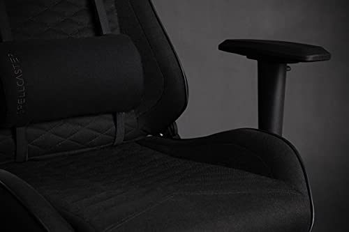 Chaise de Jeu Ergonomique SENSE7 Spellcaster avec Coussin Lombaire Noir