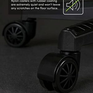 Chaise de Jeu SENSE7 Sentinel Ergonomique, Cuir PU, 150 kg, Noir