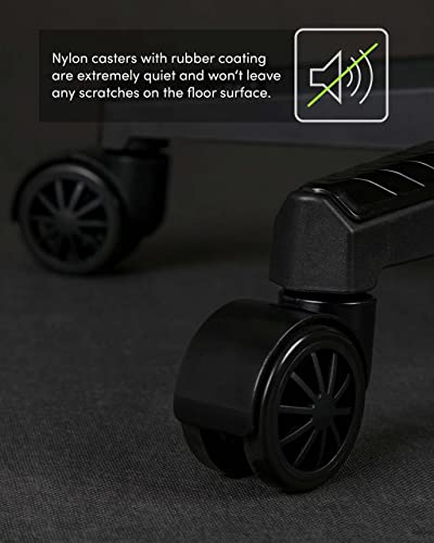 Chaise de Jeu SENSE7 Sentinel Ergonomique, Cuir PU, 150 kg, Noir