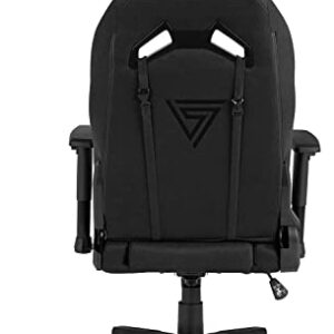 Chaise de Jeu SENSE7 Vanguard Ergonomique, Coussins Ajustables, Noir, 150 kg