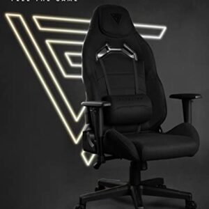 Chaise de Jeu SENSE7 Vanguard Ergonomique, Coussins Ajustables, Noir, 150 kg