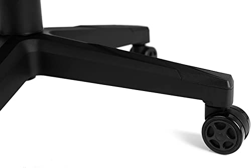 Chaise de Jeu SENSE7 Vanguard Ergonomique, Coussins Ajustables, Noir, 150 kg