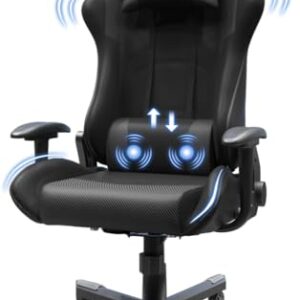 Chaise de Jeu XL JUMMICO en Noir – Confort et Style