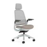 Chaise de bureau Steelcase Series 1 ergonomique avec support lombaire et accotoirs 4D