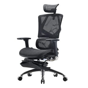 Chaise de bureau ergonomique Angel Optimus 2.0 avec accoudoirs réglables
