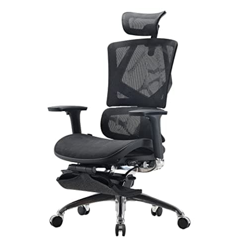 Chaise de bureau ergonomique Angel Optimus 2.0 avec accoudoirs réglables