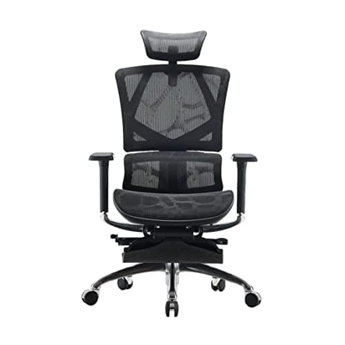 Chaise de bureau ergonomique Angel Optimus 2.0 avec accoudoirs réglables