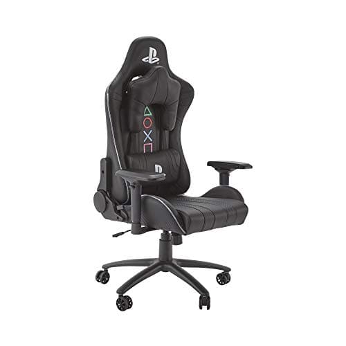 Chaise de bureau ergonomique X Rocker Amarok pour PS, LED, accoudoirs 3D