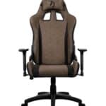 Chaise de bureau et gaming Arozzi Avanti en tissu durable - Marron