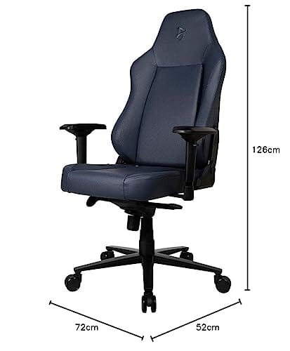 Chaise de jeu Arozzi Primo-PREM-OC en cuir, accoudoirs 4D et support lombaire