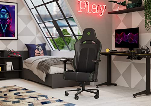 Chaise de jeu Razer Enki Pro – Confort optimal et cuir durable Vert
