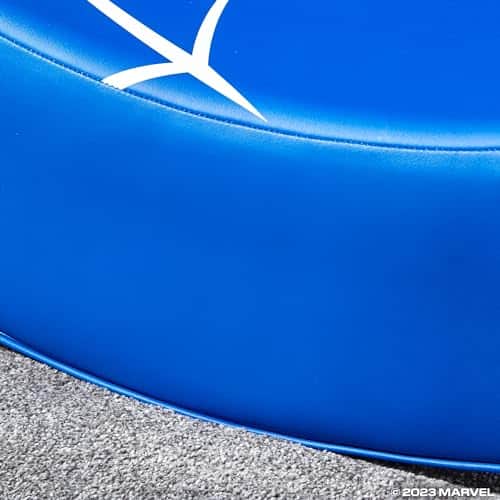 Chaise de jeu vidéo pliable X-Rocker Spider-Man pour juniors en similicuir