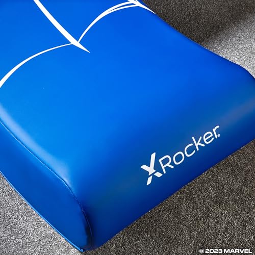 Chaise de jeu vidéo pliable X-Rocker Spider-Man pour juniors en similicuir