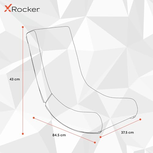 Chaise de jeu vidéo pliable X-Rocker Spider-Man pour juniors en similicuir