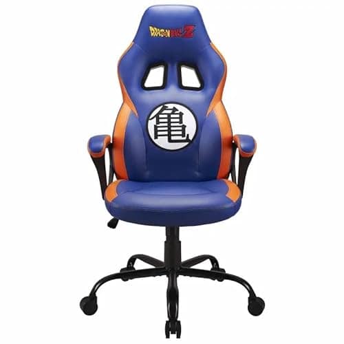 Chaise gaming Dragon Ball Z ergonomique pour adolescents et adultes – Bleu
