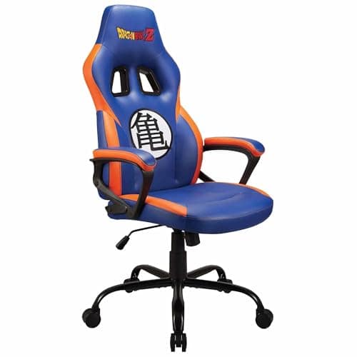 Chaise gaming Dragon Ball Z ergonomique pour adolescents et adultes – Bleu