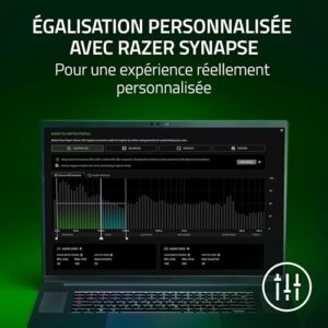 Coussin de Siège Razer Freyja avec Haptique Sensa HD – Noir