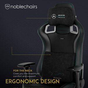 Ensemble d’Oreillers en Mousse à Mémoire NobleChairs Mercedes-AMG pour Fauteuils Ergonomiques
