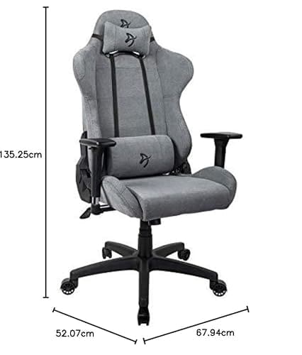 Fauteuil Arozzi Torretta Soft Gris – Confort et Style Assuré