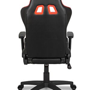 Fauteuil Gamer Arozzi Mezzo V2 Rouge en Faux Cuir 53x50x137 cm