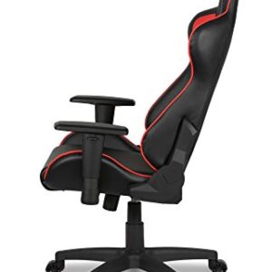 Fauteuil Gamer Arozzi Mezzo V2 Rouge en Faux Cuir 53x50x137 cm