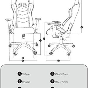 Fauteuil Gamer Arozzi Mezzo V2 Rouge en Faux Cuir 53x50x137 cm