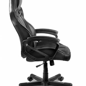 Fauteuil Gamer Arozzi Milano Noir en Similicuir – 50 x 55 x 130 cm