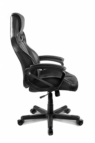 Fauteuil Gamer Arozzi Milano Noir en Similicuir – 50 x 55 x 130 cm
