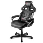 Fauteuil Gamer Arozzi Milano Noir en Similicuir - 50 x 55 x 130 cm