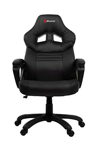 Fauteuil Gamer Arozzi Monza en Faux Cuir Noir 50x55x130 cm