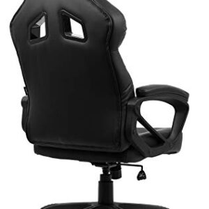 Fauteuil Gamer Arozzi Monza en Faux Cuir Noir 50x55x130 cm