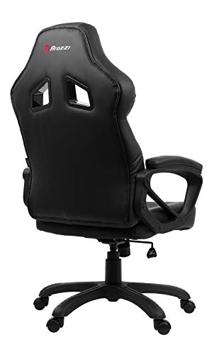 Fauteuil Gamer Arozzi Monza en Faux Cuir Noir 50x55x130 cm