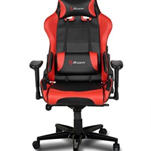 Fauteuil Gamer Arozzi Verona XL+ Rouge en Faux Cuir – 58x57x138 cm