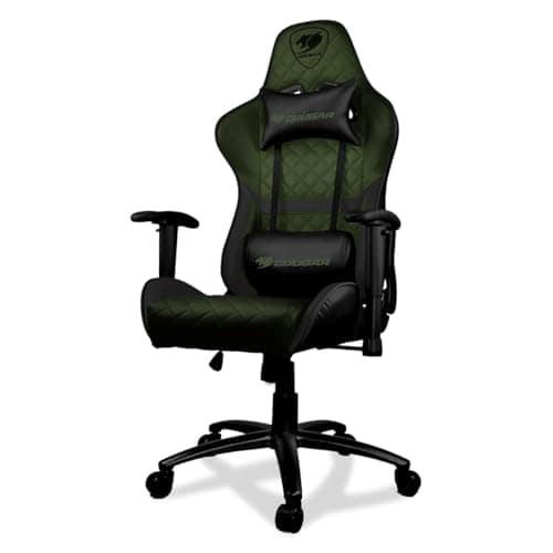Fauteuil Gamer COUGAR Armor One X Vert en Simili Cuir Large