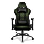 Fauteuil Gamer COUGAR Armor One X Vert en Simili Cuir Large