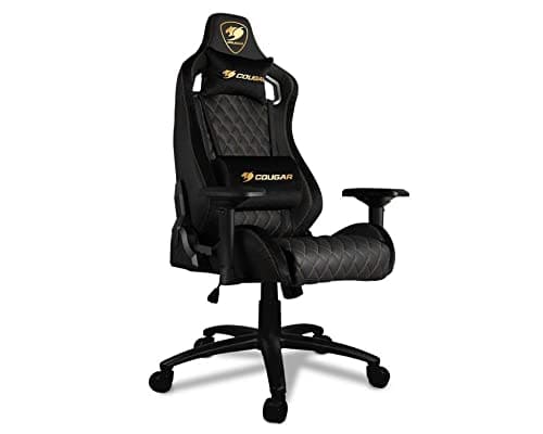 Fauteuil Gamer COUGAR Armor S Royal Medium Noir en Daim
