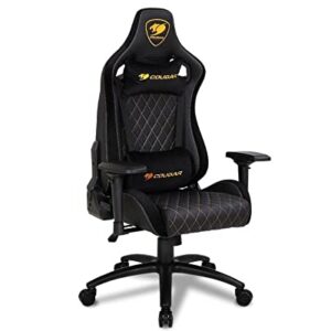 Fauteuil Gamer COUGAR Armor S Royal Medium Noir en Daim