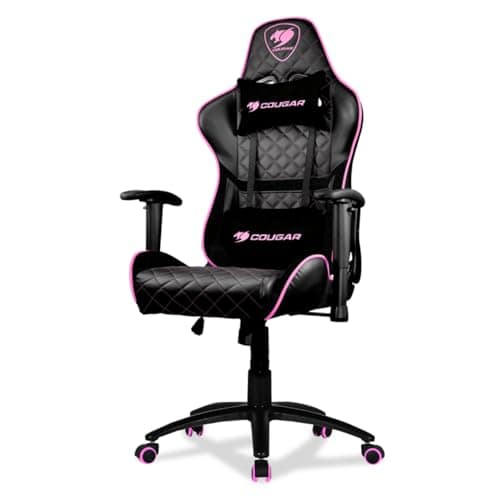 Fauteuil Gamer Cougar ARMORONEEVA Rose – Ergonomique, Réglable et Silencieux