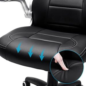 Fauteuil Gamer Songmics OBG28B réglable et inclinable, noir